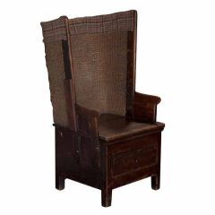 Primitive Tall Back Chair
