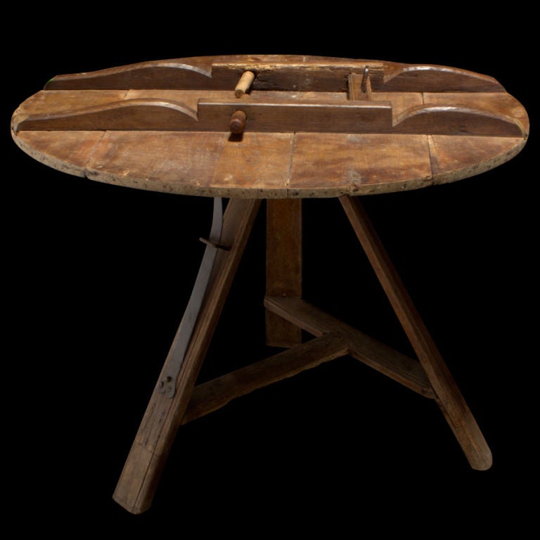 French Round Tavern Table