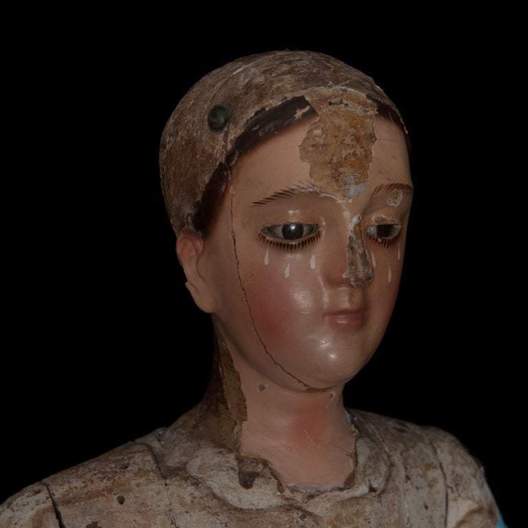 19th Century Large Caged Guatemalan Santos