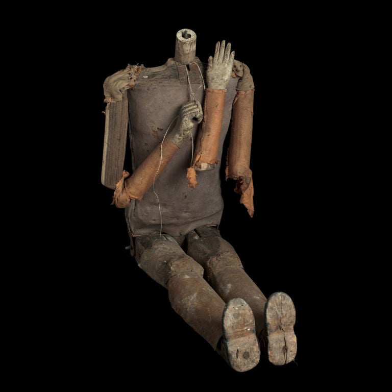 French 18th Century Primitive Marionette