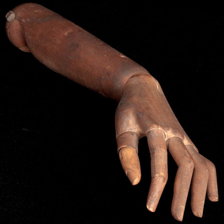 Artist Model Arm with Articulated Fingers