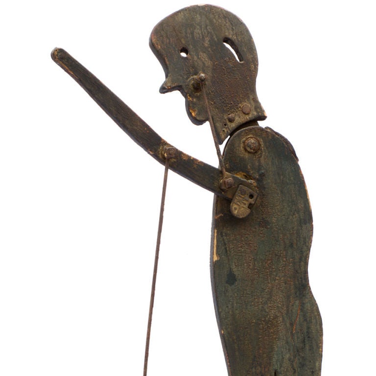 Folk Art American 19th Century Large Whirligig
