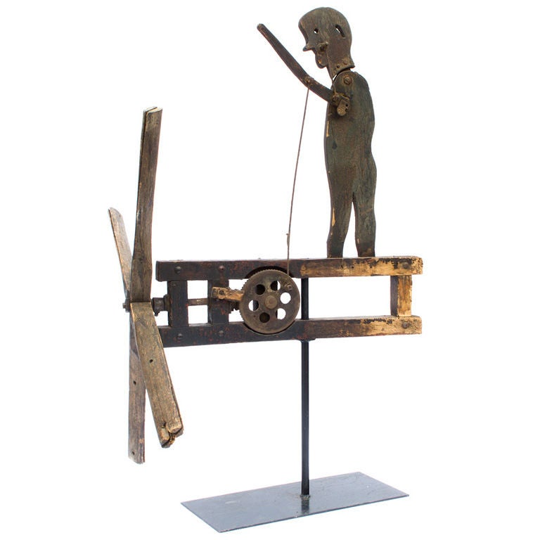American 19th Century Large Whirligig