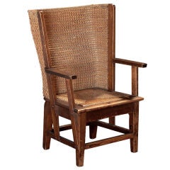 Antique Primitive 19th Century Child's Orkney Chair