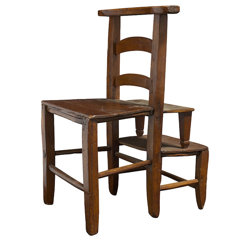 Uniquely Formed Chair / Stepping Stool