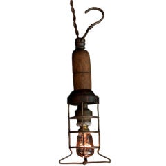 Industrial Caged Work Light