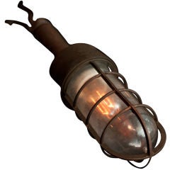 Italian Caged Work Light Italian Caged Work Light