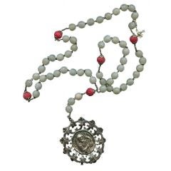 Silver Italian 18th Century Rosary