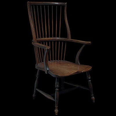 English Fan Back Windsor Chair