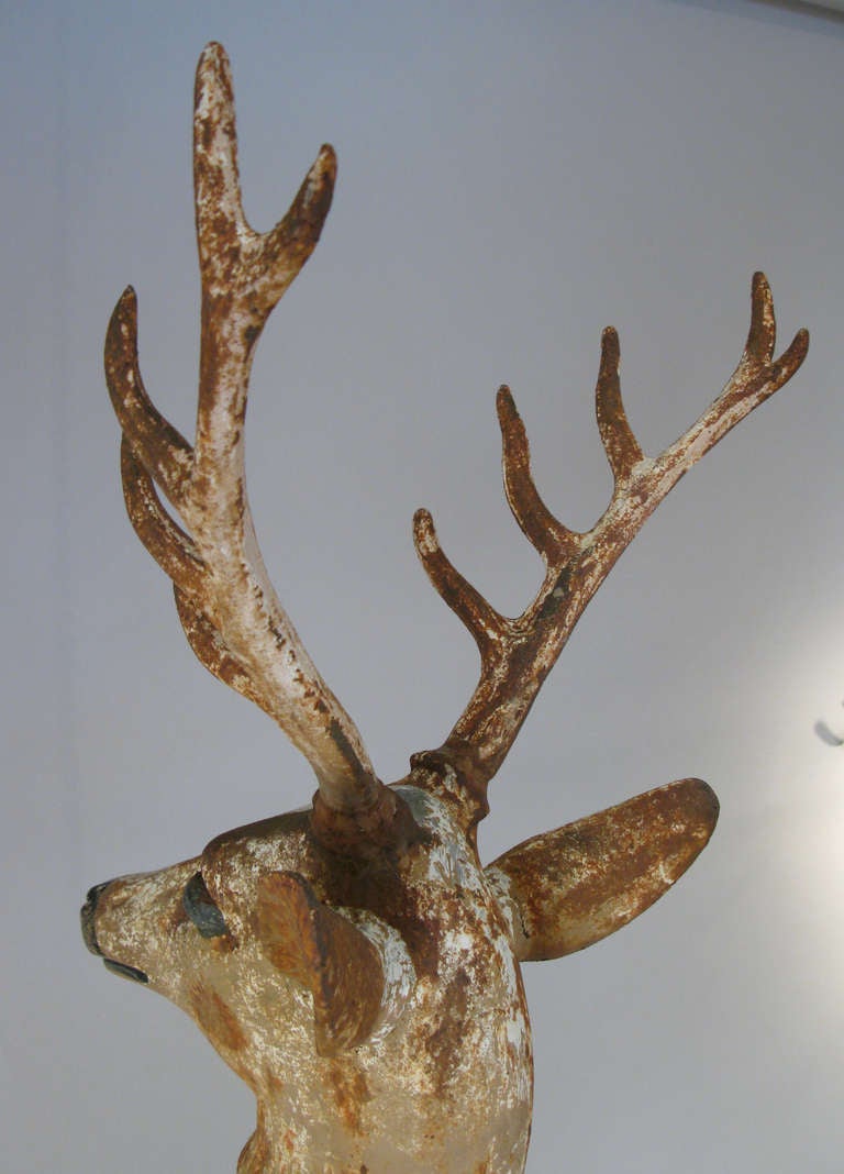 Cast Iron Stag attributed to J.W. Fiske 2