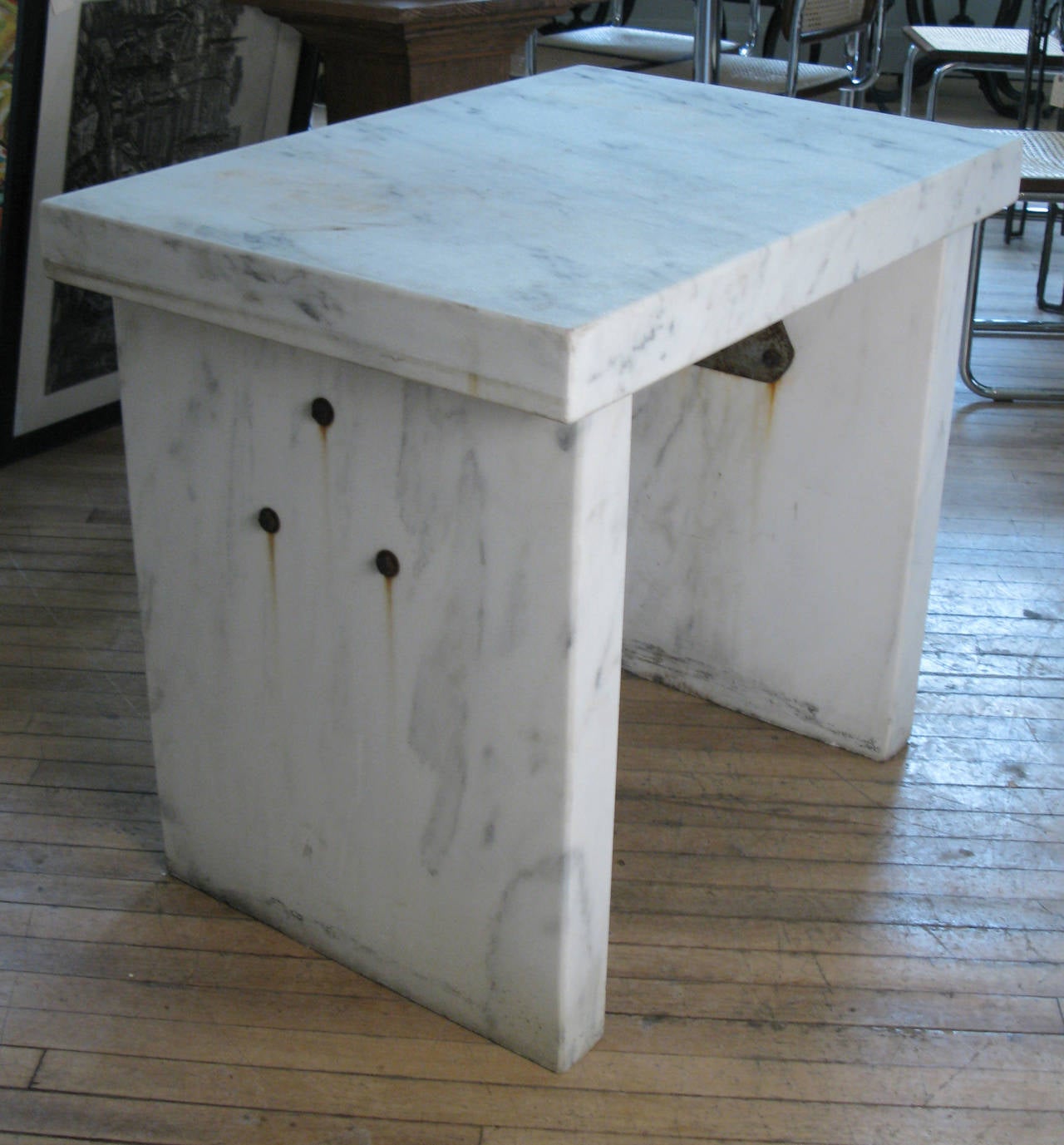 marble candy table