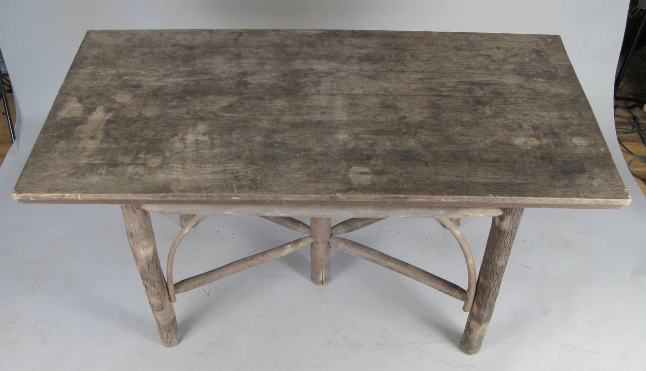 20th Century Antique 1920s Adirondack Table