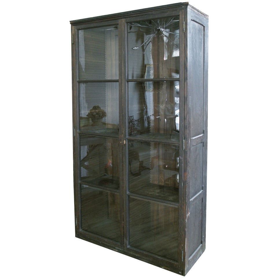 Antique Mercantile Display Cabinet