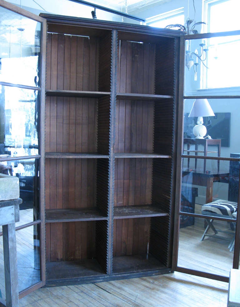 American Antique Mercantile Display Cabinet