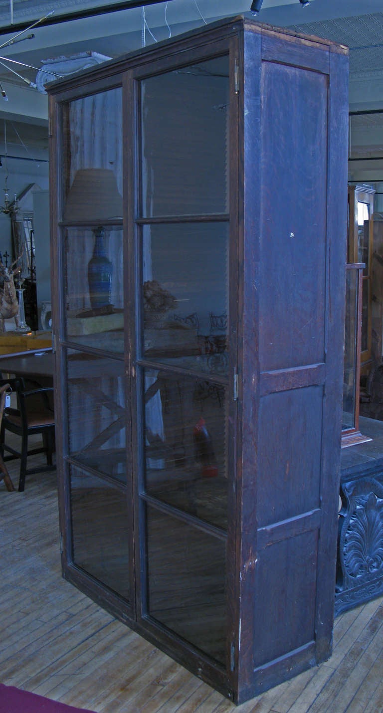 Antique Mercantile Display Cabinet In Good Condition In Hudson, NY