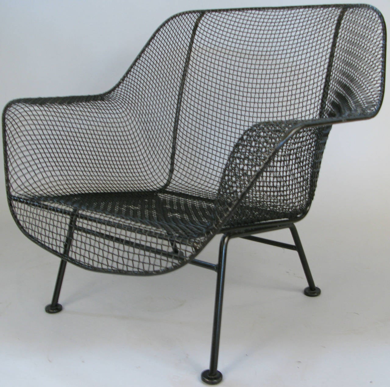 Mid-20th Century Pair of Vintage 1950s 'Sculptura' Garden Lounge Chairs by Russell Woodard