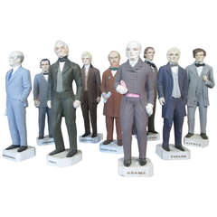 Collection of U.S. President Statues