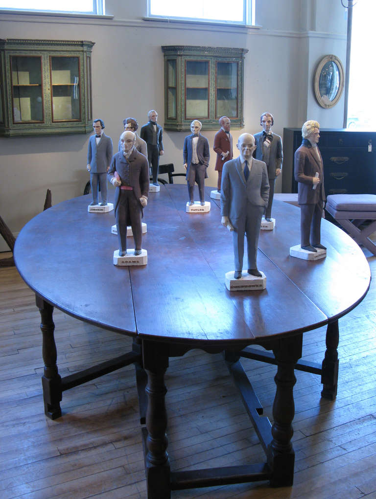 Collection of U.S. President Statues In Good Condition In Hudson, NY