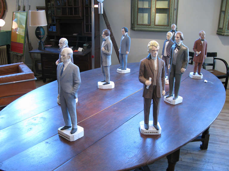 Mid-20th Century Collection of U.S. President Statues