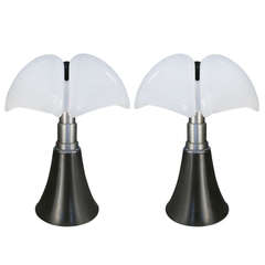 Pair of Vintage Pippistrello Lamps by Gae Aulenti