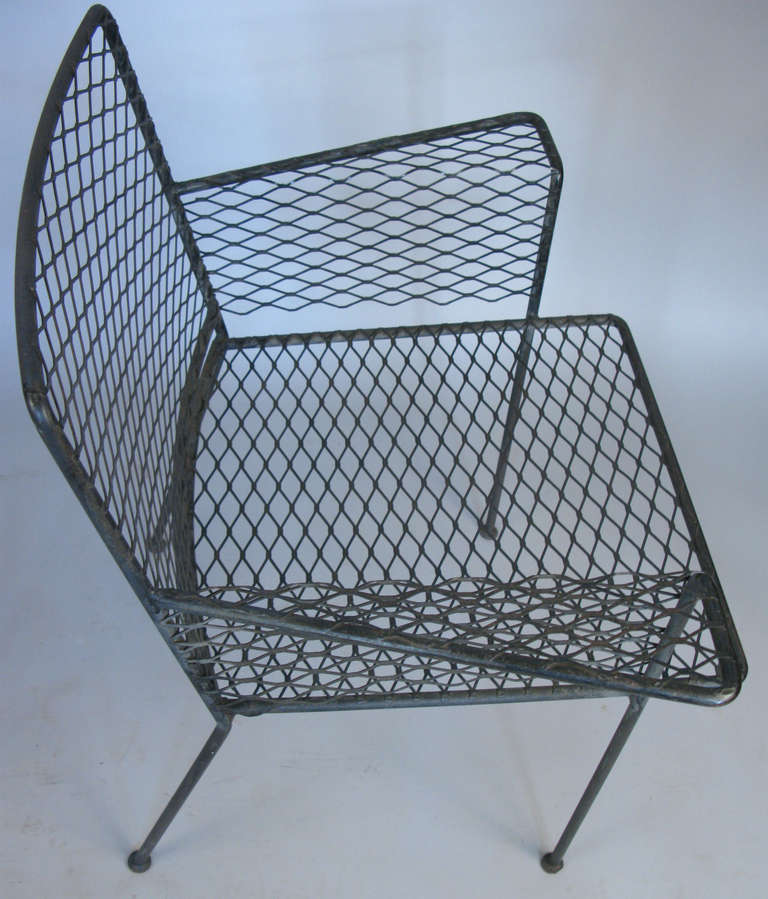 Pair of Iron Garden Chairs by Van Keppel & Green 1