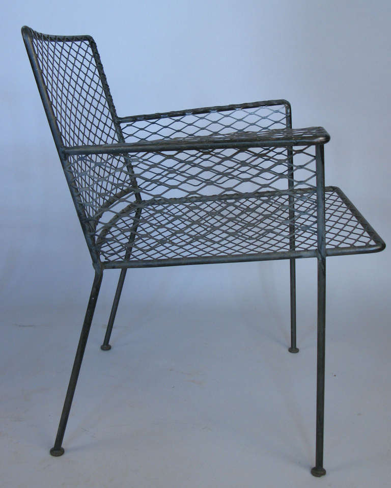 Pair of Iron Garden Chairs by Van Keppel & Green 2