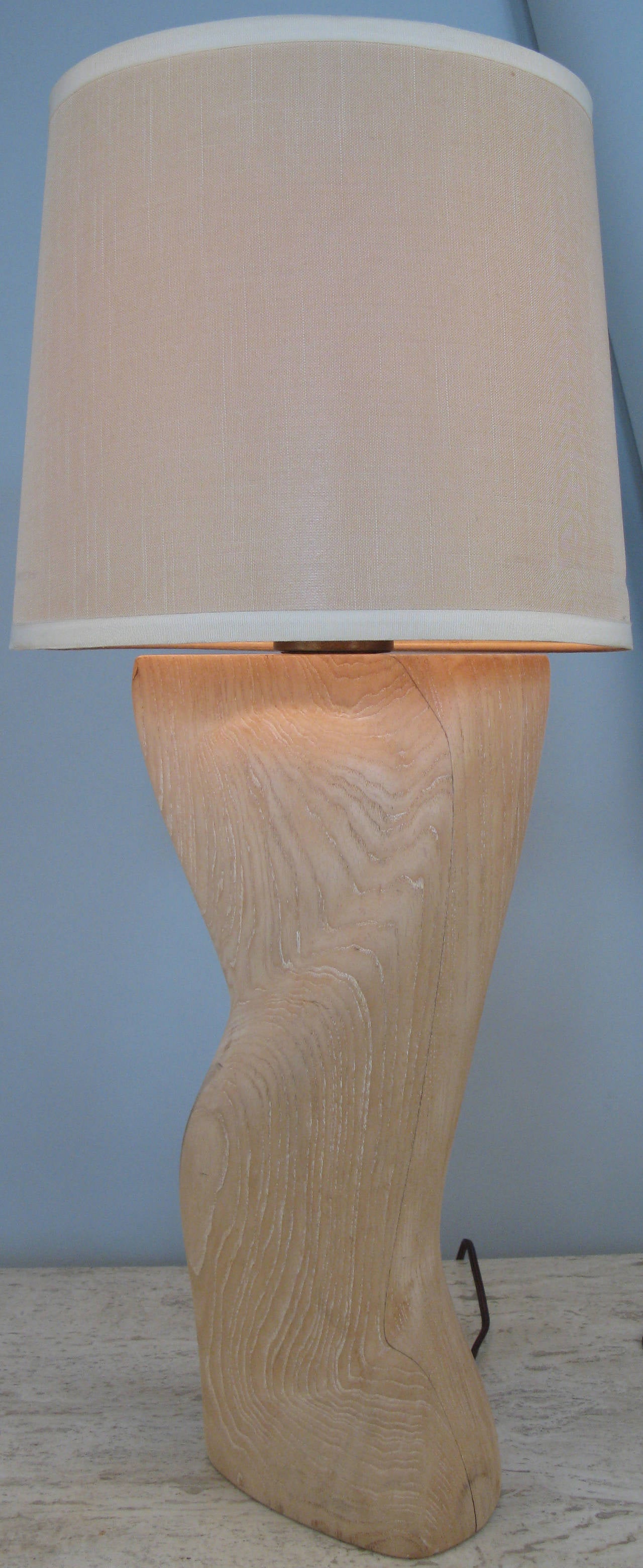 Mid-Century Modern Modern Sculptural 1950s Figural Lamp by Heifetz