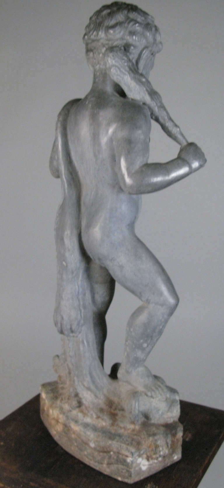 'Hercules' Lead Statue by Wheeler Williams 1