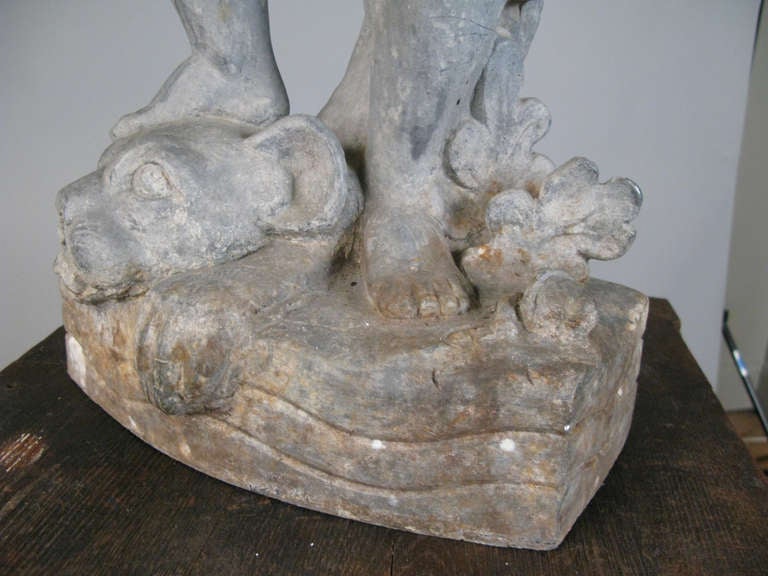 'Hercules' Lead Statue by Wheeler Williams 3