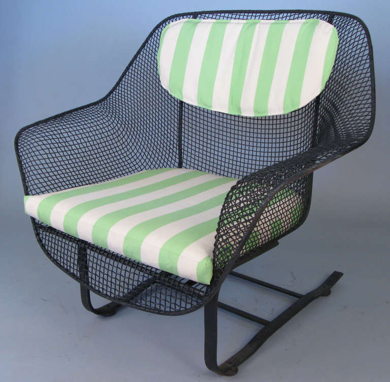 1950's 'Sculptura' Garden Lounge Chairs by Russell Woodard 2