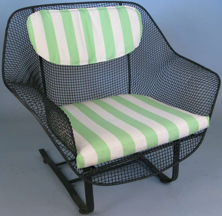 American 1950's 'Sculptura' Garden Lounge Chairs by Russell Woodard