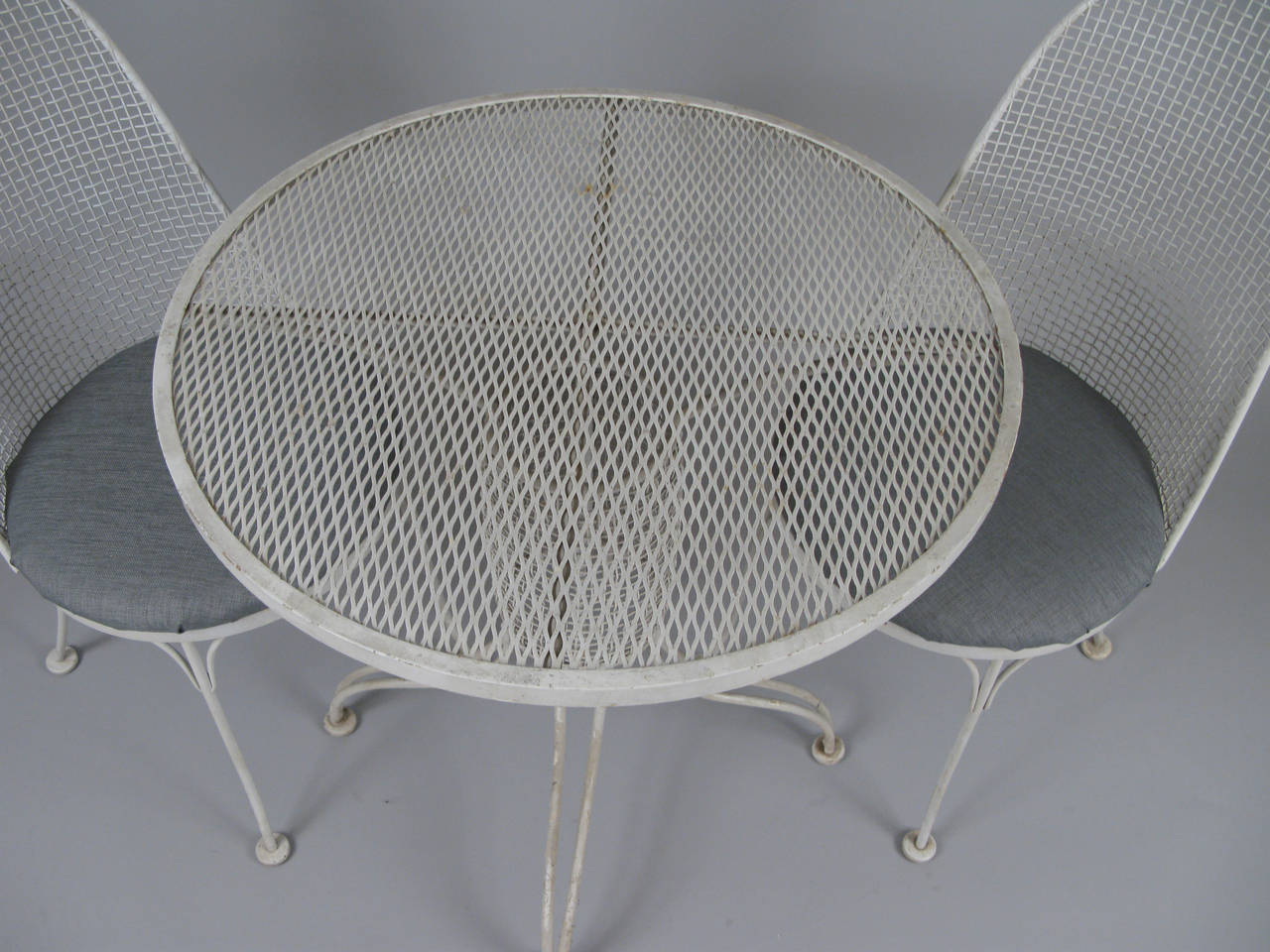 Mid-20th Century Vintage 1950s Sculpture Cafe Table and Chairs by Russell Woodard