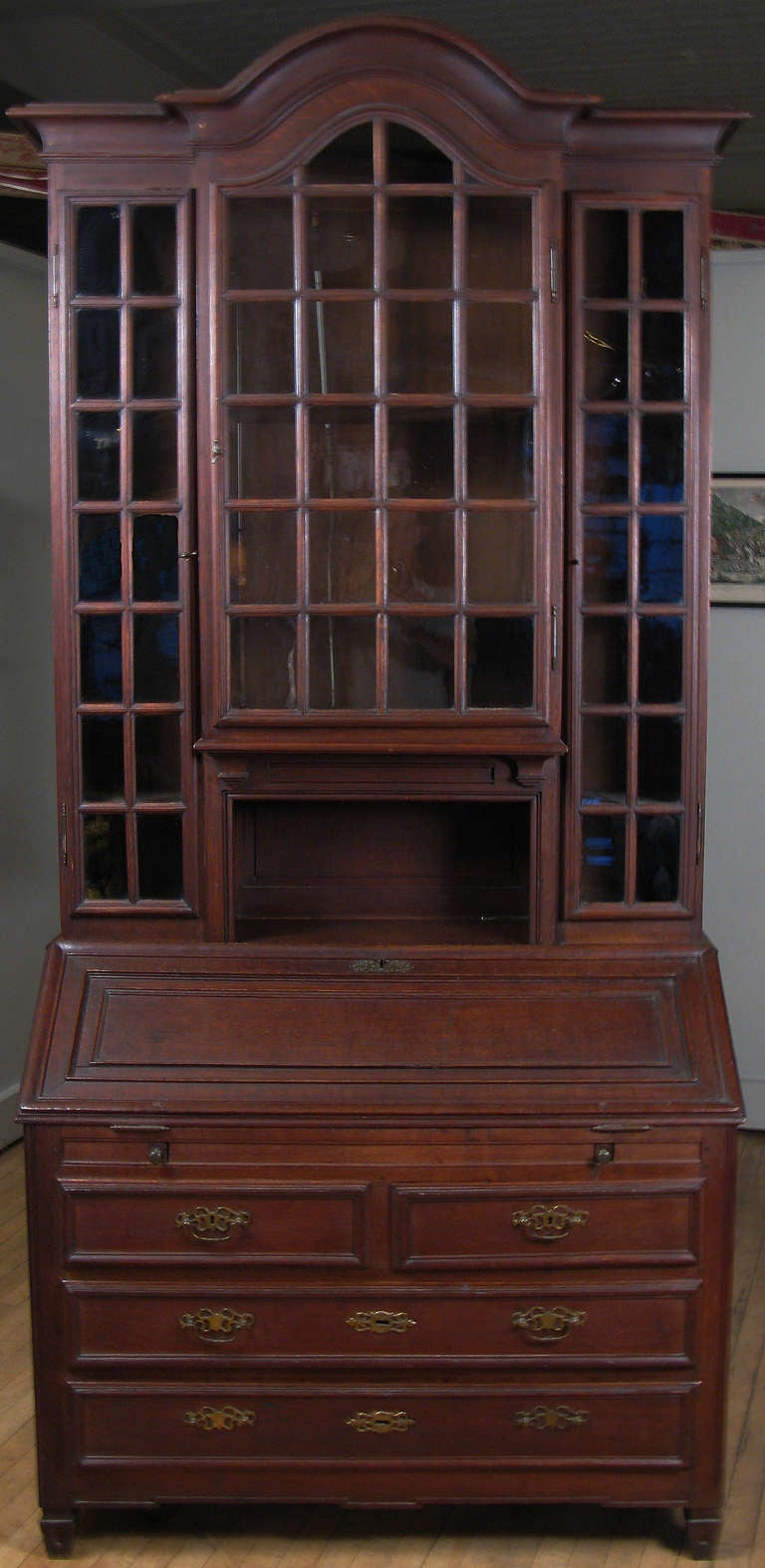 Antique Nineteenth Century Drop Front Desk