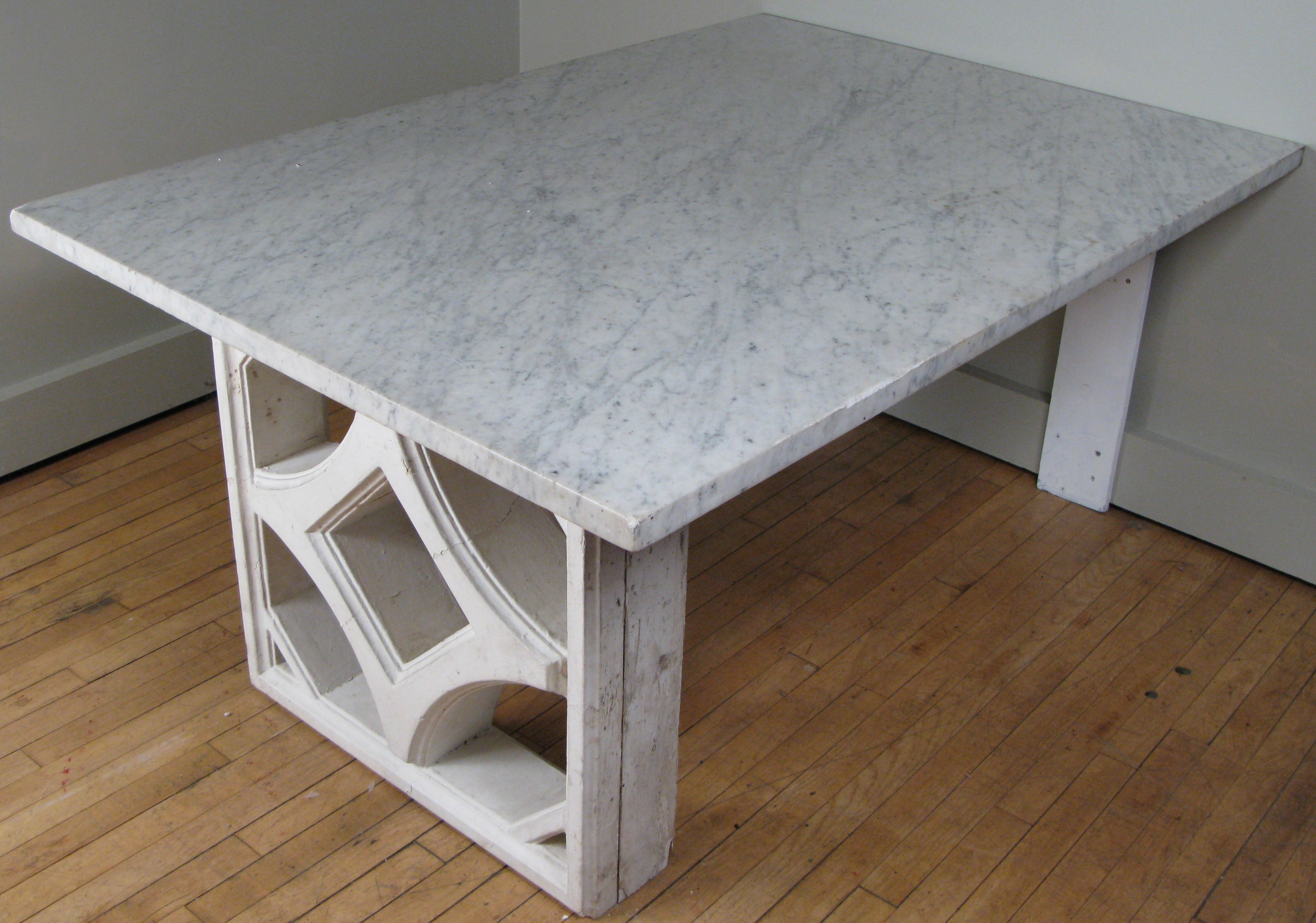 Marble Desk by Edward Durell Stone
