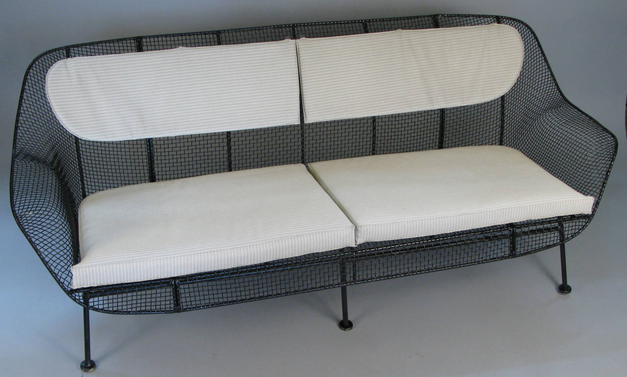 Rare Sculptura Sofa by Russell Woodard In Excellent Condition In Hudson, NY