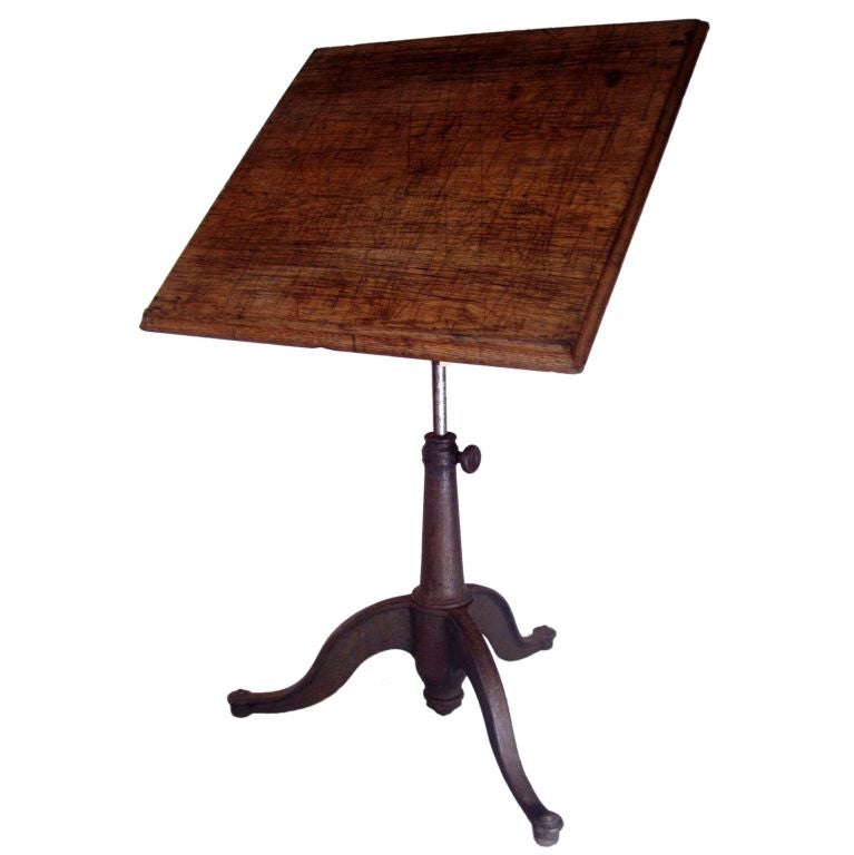 drafting table tilt