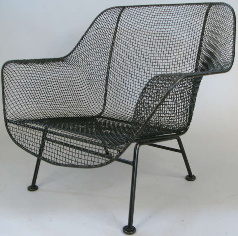 Pair of 1950's 'Sculptura' Garden Lounge Chairs by Russell Woodard 1