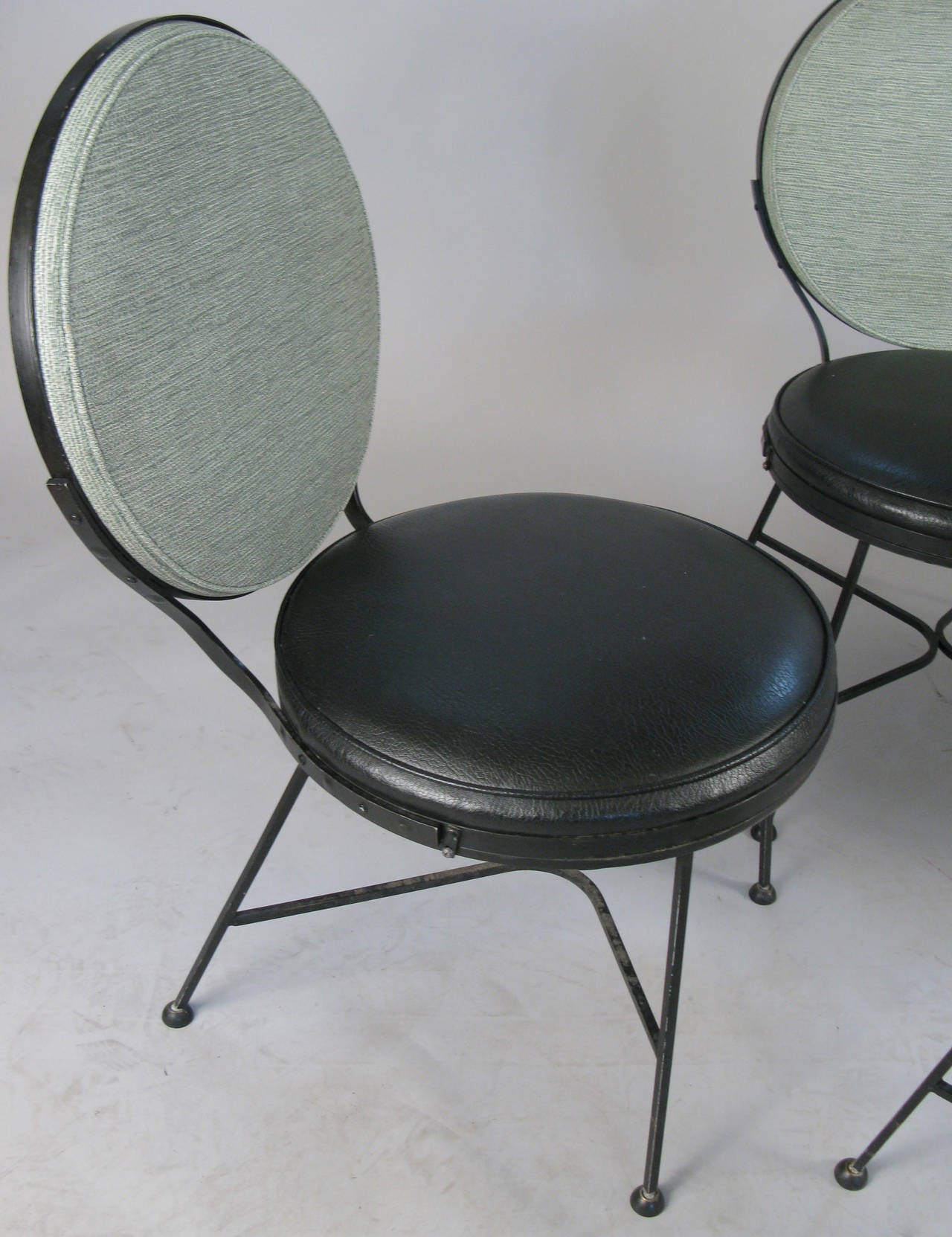 American Set of Four 1950s Modern Chairs by Troy Sunshade