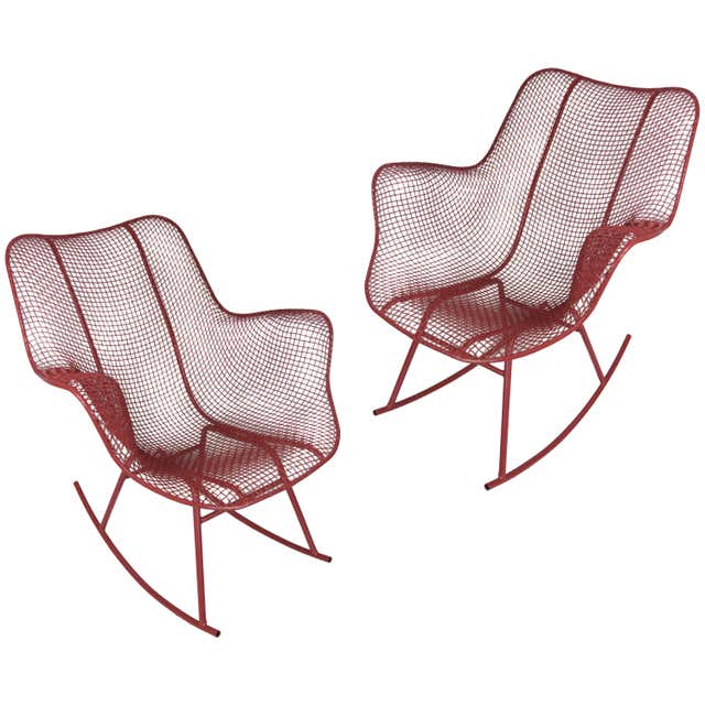 Sculptura Rocking Chairs by Russell Woodard at 1stDibs