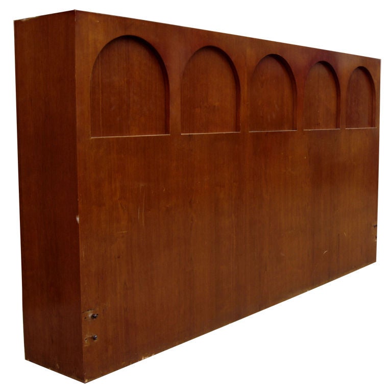 Vintage Widdicomb Arcade Headboard