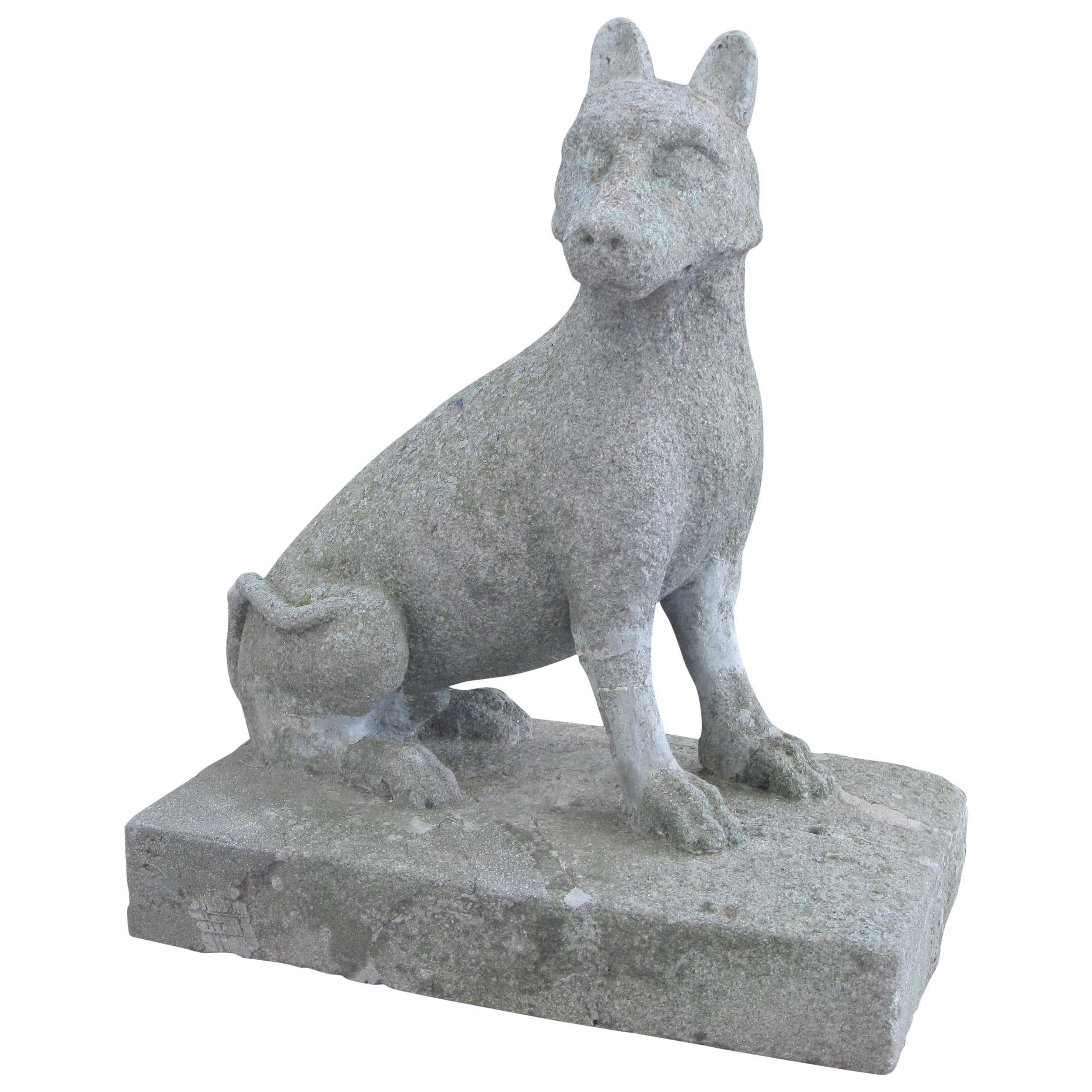 Vintage Dog Statues 20 For Sale on 1stdibs