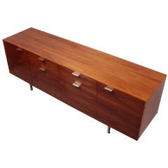 Walnut Credenza by George Nelson for Herman Miller