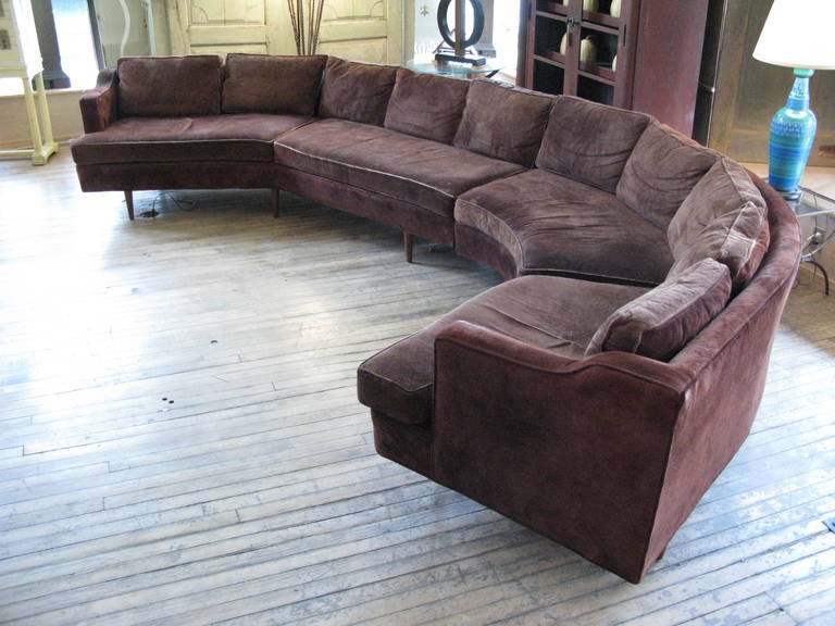 large curved sectional