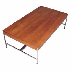 Vintage Walnut table by George Nelson for Herman Miller
