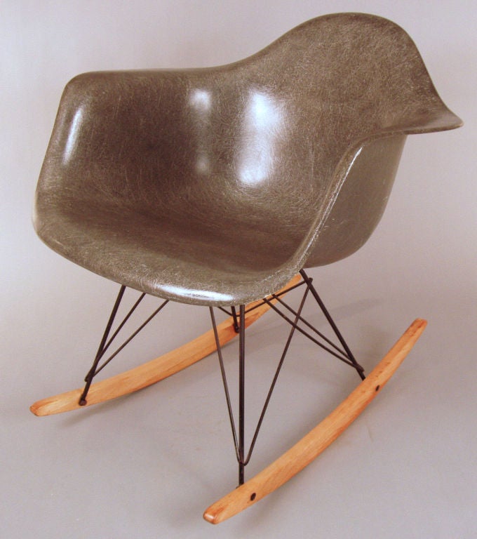 herman miller rocking chair vintage