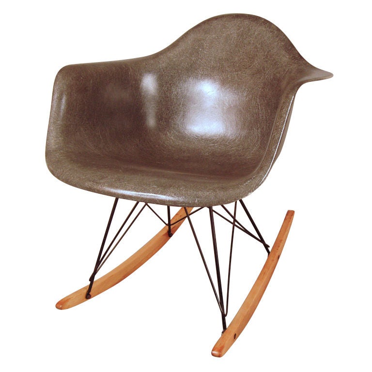 Vintage 1950's Rocking Chair by Eames for Herman Miller