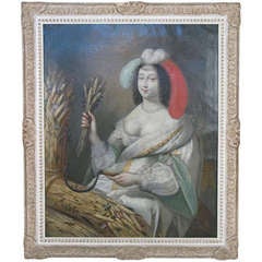 17th Century Portrait of a Lady as Ceres