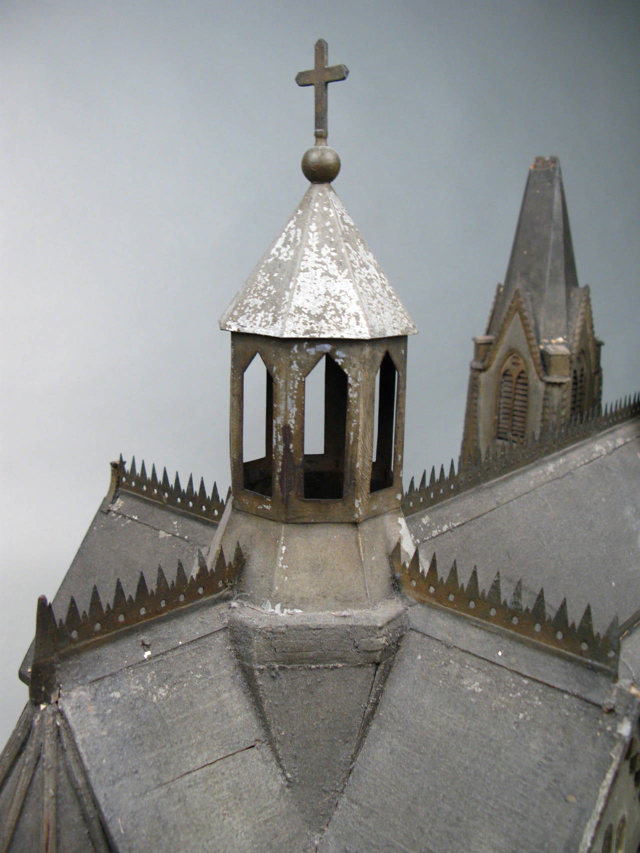 Handcrafted 19th Century Church Model 1