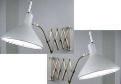 Vintage Adjustable Wall Lamps by Gerald Thurston for Lightolier