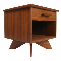 Classic Walnut Nightstand by George Nakashima for Widdicomb